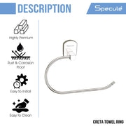 Creta Stainless Steel Napkin Ring – by Specule